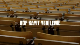 AÖF kayıt yenileme 2026