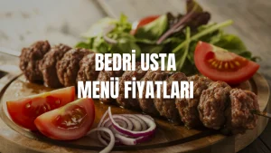Bedri Usta Menü Fiyat Listesi