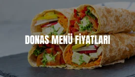 Donas Menü Fiyatları