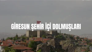 Giresun şehir içi dolmuş saatleri 2026
