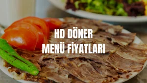 HD Döner Menü Fiyatları