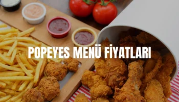 Popeyes Menü Fiyatları