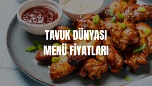Tavuk Dünyası Menü Fiyatları