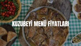 Kuzubeyi Menü Fiyatları