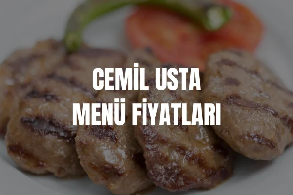 Cemil Usta Menü Fiyatları
