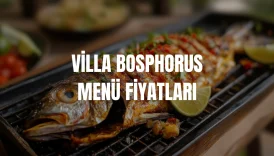 Villa Bosphorus Menü Fiyat